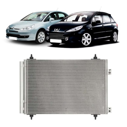 CONDENSADOR CITROEN C4 PALLAS/ VTR HATCH/ C4 PICASSO/ C4 GRAND PICASSO/ PEUGEOT 307 2006 > /308/ 3008/408 2.0 16V 2010 > - MAHLE