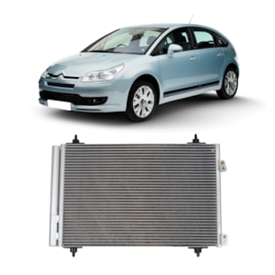 CONDENSADOR CITROEN C4 PICASSO 2009 > PEUGEOT 307 2006 A 2016 / 308 / 408 2011 A 2016 2.0 FLUXO PARALELO - PROCOOLER CONDENSADOR CITROEN C4 PICASSO 2009 > PEUGEOT 307 2006 A 2016 / 308 / 408 2011 A 2016 2.0 FLUXO PARALELO - PROCOOLER