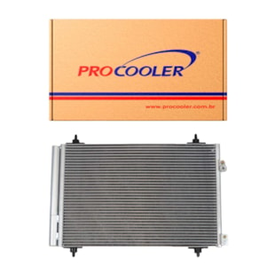 CONDENSADOR CITROEN C4 PICASSO 2009 > PEUGEOT 307 2006 A 2016 / 308 / 408 2011 A 2016 2.0 FLUXO PARALELO - PROCOOLER