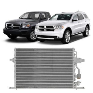 CONDENSADOR DODGE DAKOTA / DURANGO 3.9 / 5.2 2000 > - IMPORTADO