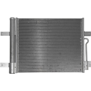 CONDENSADOR FIAT DOBLO/ IDEA 1.4/ 1.8/ PALIO 1.0 /1.8/ WEEKEND 1.6/1.8/ SIENA 1.0/1.8/ STRADA 1.4/1.8 COM AR / MANUAL  - BEHR HELLA