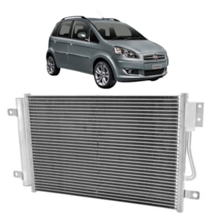CONDENSADOR FIAT DOBLO/ IDEA 1.4/ 1.8/ PALIO 1.0 /1.8/ WEEKEND 1.6/1.8/ SIENA 1.0/1.8/ STRADA 1.4/1.8 COM AR / MANUAL  - DENSO CONDENSADOR FIAT DOBLO/ IDEA 1.4/ 1.8/ PALIO 1.0 /1.8/ WEEKEND 1.6/1.8/ SIENA 1.0/1.8/ STRADA 1.4/1.8 COM AR / MANUAL  - DENSO