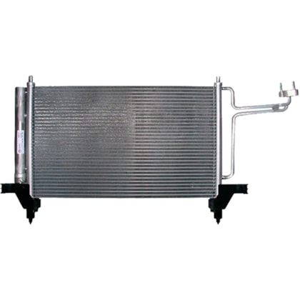 CONDENSADOR FIAT STILO 1.8 8V / 16V / 2.4 2002 EM DIANTE - BEHR HELLA CONDENSADOR FIAT STILO 1.8 8V / 16V / 2.4 2002 EM DIANTE - BEHR HELLA