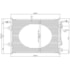 CONDENSADOR FORD ECOSPORT 2.0 FIESTA 1.0 2003 A 2010 COM AR MANUAL OU AUTOMATICO - M. MARELLI