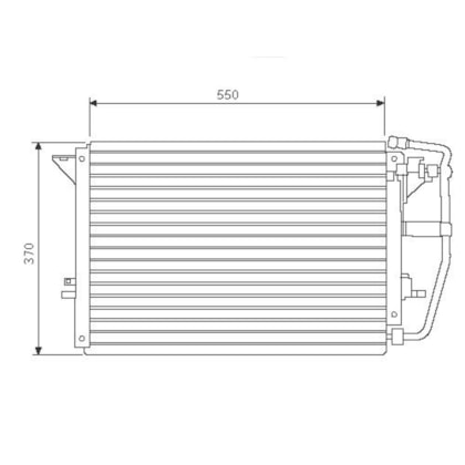 CONDENSADOR FORD ESCORT ZETEC 1997 > - VISTEON