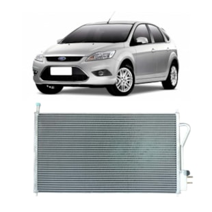 CONDENSADOR FORD FOCUS 1.6/1.8/2.0 2000 A 2009 - DENSO