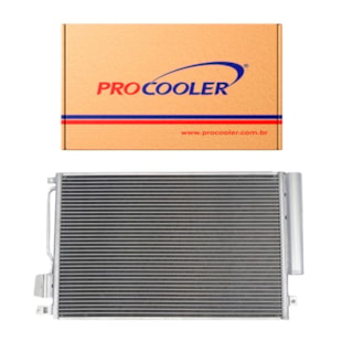 CONDENSADOR GM CHEVROLET COBALT 1.4/1.8/ ONIX 1.0/1.4 / PRISMA 1.0/1.4/ SONIC 1.6/SPIN 1.8 2013 A 2016/ TRACKER 1.4/1.8 - PROCOOLER