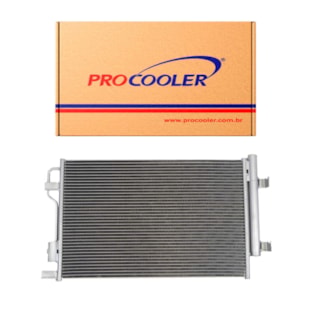 CONDENSADOR GM CHEVROLET COBALT 1.4/1.8 / ONIX / PRISMA 1.0/1.4 / SPIN 1.8 2017 A 2020 - PROCOOLER