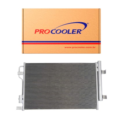 CONDENSADOR GM CHEVROLET COBALT 1.4/1.8 / ONIX / PRISMA 1.0/1.4 / SPIN 1.8 2017 A 2020 - PROCOOLER