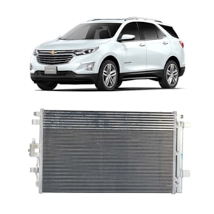 CONDENSADOR GM CHEVROLET EQUINOX 2.0 16V TURBO 2017 A 2020 GASOLINA - PROCOOLER CONDENSADOR GM CHEVROLET EQUINOX 2.0 16V TURBO 2017 A 2020 GASOLINA - PROCOOLER