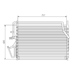 CONDENSADOR GM CHEVROLET GLANDBLAZER / SILVERADO 1997 > DIESEL / GASOLINA - MCQUAY