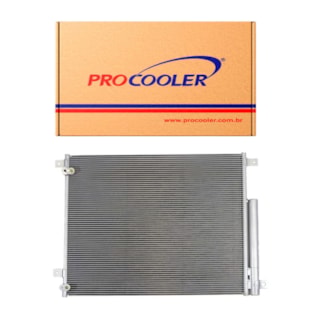 CONDENSADOR HONDA CIVIC 2.0 16V FLEX 2017 > COM AR / AUTOMATICO / MANUAL  - PROCOOLER