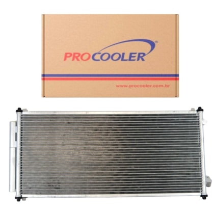 CONDENSADOR HONDA NEW FIT 1.4 / 1.5 2009 A 2014 MANUAL / AUTOMATICO  - PROCOOLER