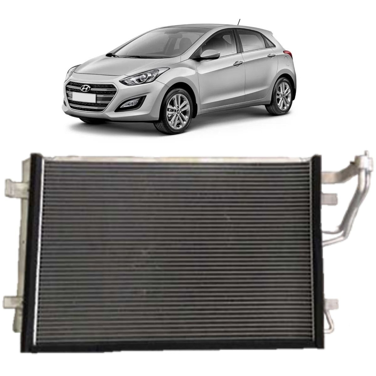CONDENSADOR HYUNDAI I30 2.0 2009 A 2014 - DENSO