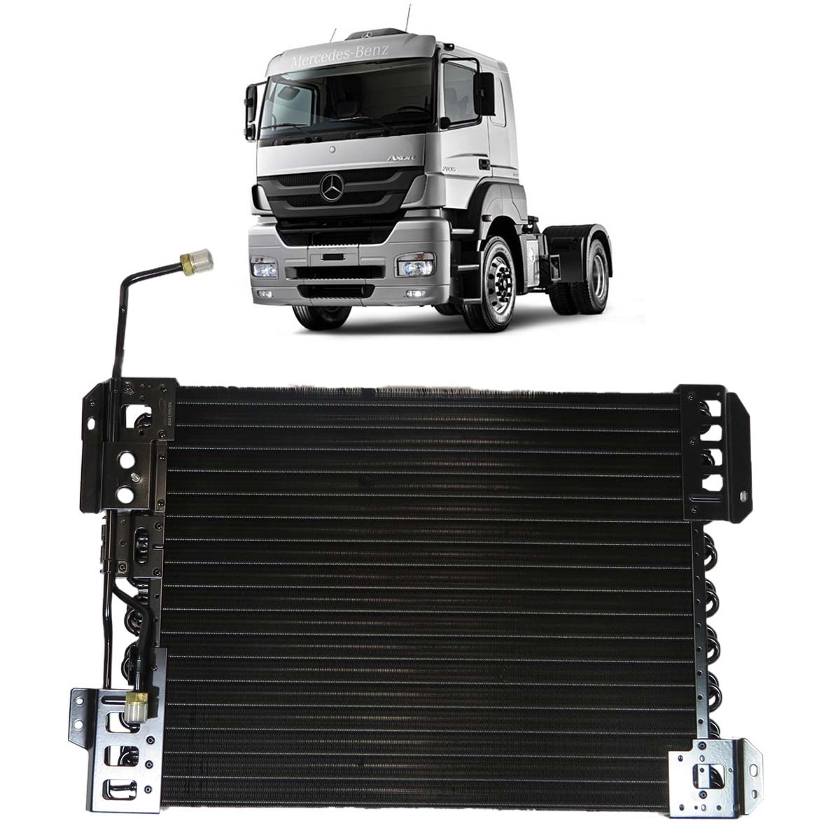 CONDENSADOR MERCEDES BENZ AXOR 2035 / 2040 / 2044 / 2540 / 2640