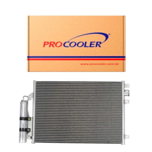 CONDENSADOR RENAULT CLIO II 2000 A 2011 / KANGOO 2000 > / SYMBOL 2009 > 1.0 / 1.6 16V - PROCOOLER