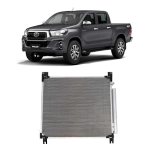 CONDENSADOR TOYOTA HILUX 2.8 16V TURBO DIESEL 4X4 2016 > - PROCOOLER CONDENSADOR TOYOTA HILUX 2.8 16V TURBO DIESEL 4X4 2016 > - PROCOOLER