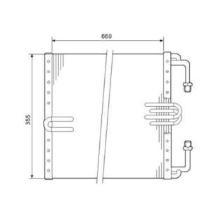 CONDENSADOR UNIVERSAL 14X26 CONEXAO 90 - MCQUAY