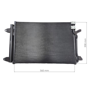CONDENSADOR VW VOLKSWAGEN JETTA 1.4 TSI / 2.0 TSI 120CV FLEX 2011 > NOVO FUSCA 2013 > 2.0 TSI - PROCOOLER