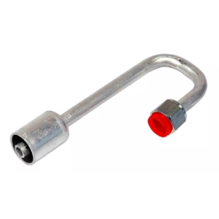 CONEXAO 180º FEMEA ALUMINIO 08MM O'RING COM CLIP - PROCOOLER