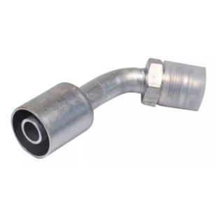 CONEXAO 45º MACHO GIRATORIA ALUMINIO 12MM O'RING COM CLIP - PROCOOLER