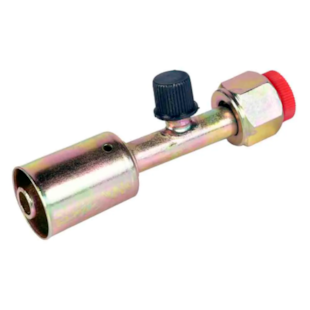 CONEXAO RETA FEMEA ACO 08MM O'RING VALVULA DE SERVICO R12 COM CLIP - PROCOOLER CONEXAO RETA FEMEA ACO 08MM O'RING VALVULA DE SERVICO R12 COM CLIP - PROCOOLER