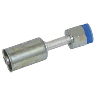 CONEXAO RETA FEMEA ALUMINIO 06MM O'RING R134A RADIAL METRICA COM CLIP - PROCOOLER CONEXAO RETA FEMEA ALUMINIO 06MM O'RING R134A RADIAL METRICA COM CLIP - PROCOOLER
