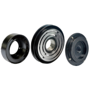 CONJUNTO EMBREAGEM COMPRESSOR 6P148 12 VOLTS POLIA 1A 142X40X58MM  - PROCOOLER