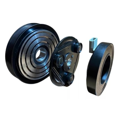 CONJUNTO EMBREAGEM COMPRESSOR FIC FS10 / FX15 / F250 / RANGER 12V GASOLINA 12V - PROCOOLER