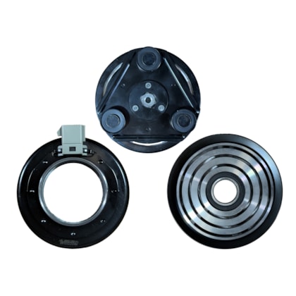 CONJUNTO EMBREAGEM COMPRESSOR FIC FS10 / FX15 / F250 / RANGER 12V GASOLINA 12V - PROCOOLER