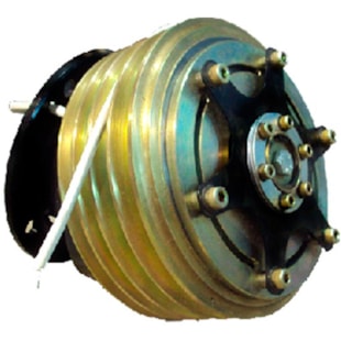 CONJUNTO EMBREAGEM COMPRESSOR ONIBUS CLIMABUSS CK58 / CK65 - CLIMABUSS