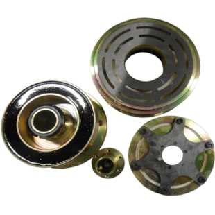 CONJUNTO EMBREAGEM COMPRESSOR ONIBUS CLIMABUSS CK58 / CK65 - CLIMABUSS