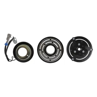 CONJUNTO EMBREAGEM COMPRESSOR SCROLL GM CHEVROLET COLBAT 1.8 / ONIX / SONIC 1.6 / SPIN / TRACKER 12V - PROCOOLER