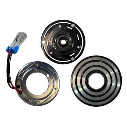 CONJUNTO EMBREAGEM COMPRESSOR SCROLL GM CHEVROLET COLBAT 1.8 / ONIX / SONIC 1.6 / SPIN / TRACKER 12V - PROCOOLER