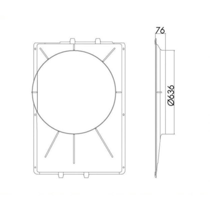 DEFLETOR MERCEDES 1938 S CARA CHATA - MAHLE DEFLETOR MERCEDES 1938 S CARA CHATA - MAHLE