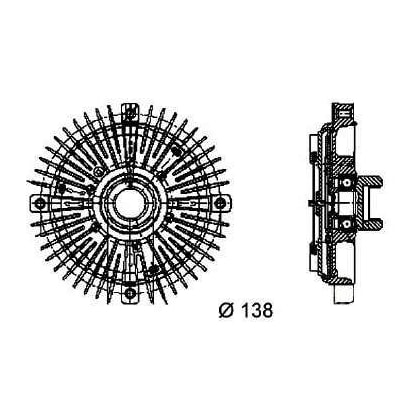 EMBREAGEM VISCOSA AUDI A4 / A6 2.4 / 2.7 / 2.8 V6 VW VOLKSWAGEN PASSAT 2.8 V6 1996 A 2005 MANUAL OU AUTOMATICO - BEHR HELLA EMBREAGEM VISCOSA AUDI A4 / A6 2.4 / 2.7 / 2.8 V6 VW VOLKSWAGEN PASSAT 2.8 V6 1996 A 2005 MANUAL OU AUTOMATICO - BEHR HELLA