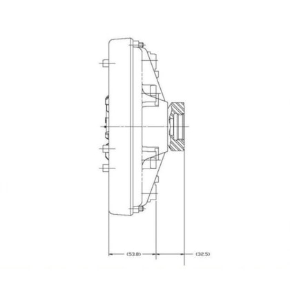 
EMBREAGEM VISCOSA FORD CARGO 2428 / 2628 / 2422 / 2622 / 1722 / 2429 / 2623 / 2629 / 1723 / 2423 / 1729  - BORGWARNER