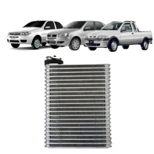 EVAPORADOR FIAT PALIO / STRADA / SIENA / MOTOR FIRE 2001 > / IDEA 1.4 / 1.8 2004 > - PROCOOLER