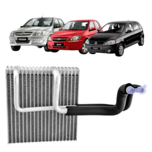 EVAPORADOR GM CHEVROLET CELTA / CORSA CLASSIC / PRISMA 1.0 / 1.4 / 1.6 2002 > - DENSO