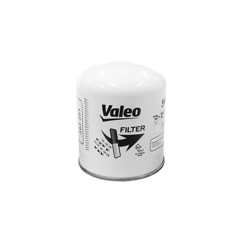 VALEO Filtro Carburante 587204 - Altezza 170mm, Filetti M14x1,5, Ricambio Auto Di Qualità