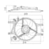 GMV VENTOINHA DEFLETOR FIAT IDEA / PALIO / STRADA / SIENA MOTOR FIRE 8V/16V 1.0 / 1.3 / 1.4 2001 A 2008 COM AR MANUAL - M. MARELLI