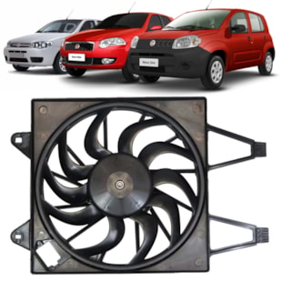 GMV VENTOINHA DEFLETOR FIAT PALIO/ SIENA/ STRADA/ UNO 2011 > FIORINO 2014 > 1.0/1.4 COM AR/ MOBI 2016 >  - PROCOOLER