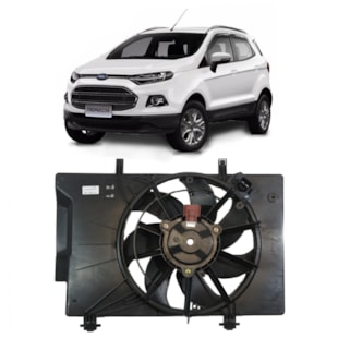 GMV VENTOINHA DEFLETOR FORD ECOSPORT 1.6 / 2.0 16V 2013 > COM RESISTENCIA - PROCOOLER