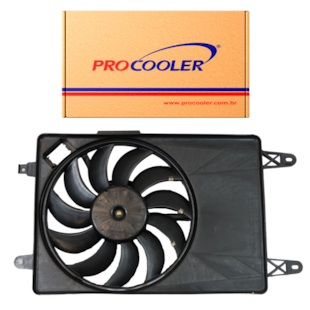 GMV VENTOINHA DEFLETOR FORD ECOSPORT 2002 A 2013 / FIESTA 1.0 / 1.6 / 2.0 16V 2002 > COM AR  - PROCOOLER