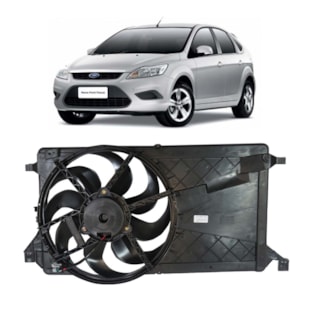 GMV VENTOINHA DEFLETOR FORD FOCUS 2.0 16V 2009 A 2014 COM AR / SEM MODULO - PROCOOLER