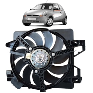GMV VENTOINHA DEFLETOR FORD KA 1.0 / 1.6 ZETEC ROCAM 1999 A 2006  - VALEO