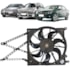 GMV VENTOINHA DEFLETOR GM CHEVROLET ASTRA / ZAFIRA COM AR 1999 A 2009 /NOVO VECTRA 2006 A 2008 1.8/2.0 16V (DO RADIADOR) - PROCOOLER