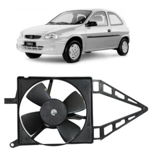 GMV VENTOINHA DEFLETOR GM CHEVROLET CORSA WIND 1.0 8V MPFI 1994 A 2002 SEM AR - PROCOOLER