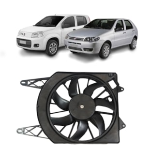 GMV VENTOINHA DEFLETOR GRAND SIENA 1.4 2012 A 2016/ FIAT NOVO PALIO 1.0 /1.4 2012 A 2018 / NOVO UNO 1.0 /1.4 2010 A 2015 - PROCOOLER