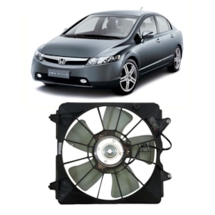 GMV VENTOINHA DEFLETOR HONDA NEW CIVIC 2006 > AUTOMATICO / MANUAL (RADIADOR) - PROCOOLER